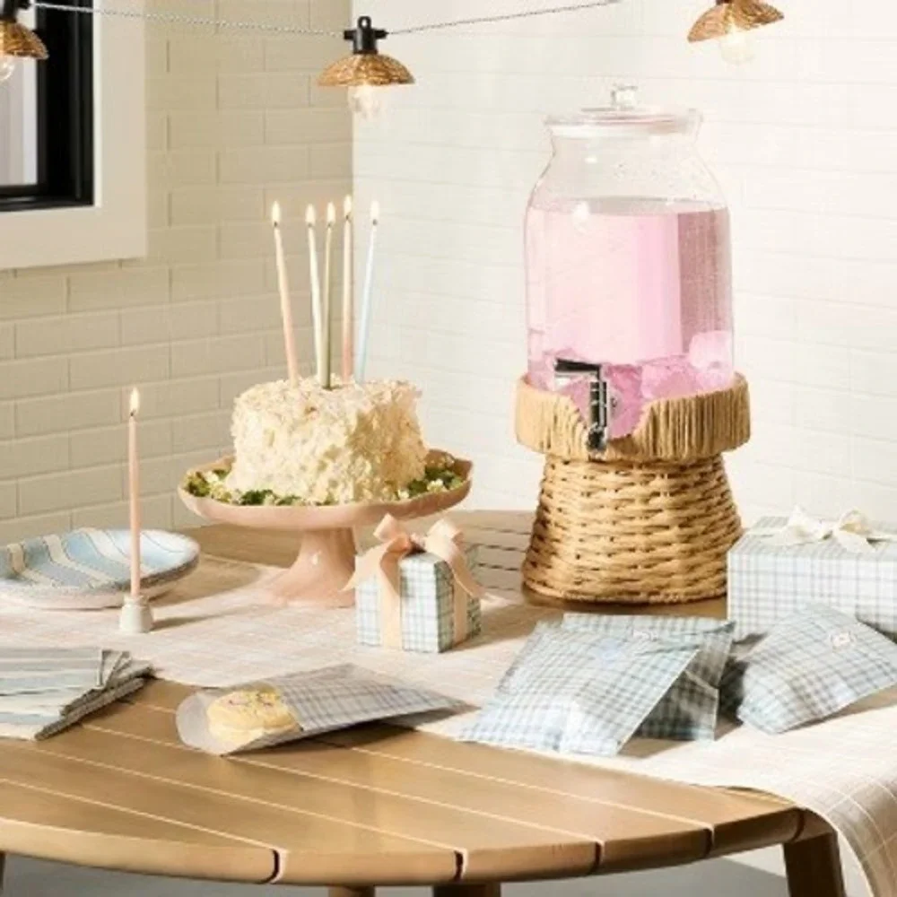 21ct Paper Treat Bags Summer Plaid - Hearth & Hand Magnolia, Target
